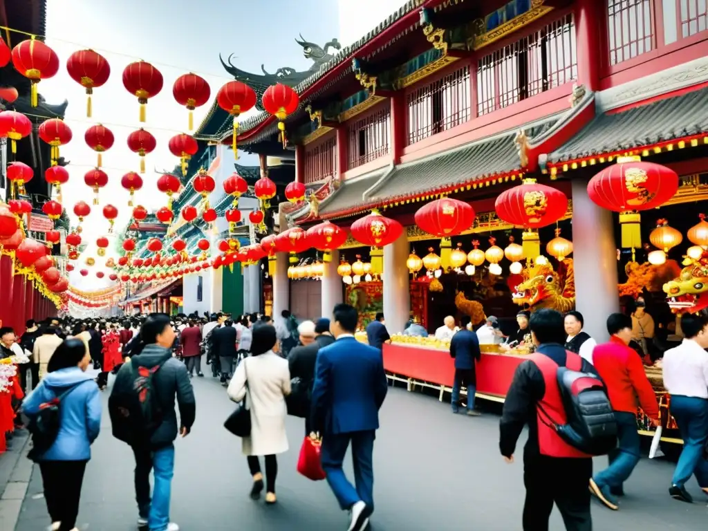 Animada celebración del Año Nuevo Chino en Chinatown, con diversidad cultural y festivales llenos de vida