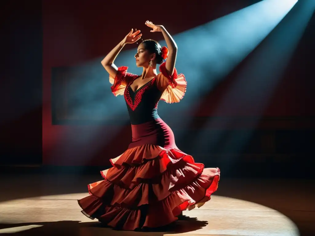 Una apasionante actuación de flamenco en Andalucía, con intensa energía y rica historia cultural