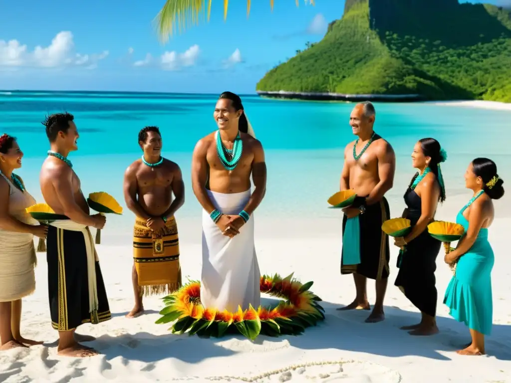 Una boda tradicional en Micronesia: rituales ancestrales, amor y comunidad en una playa de ensueño