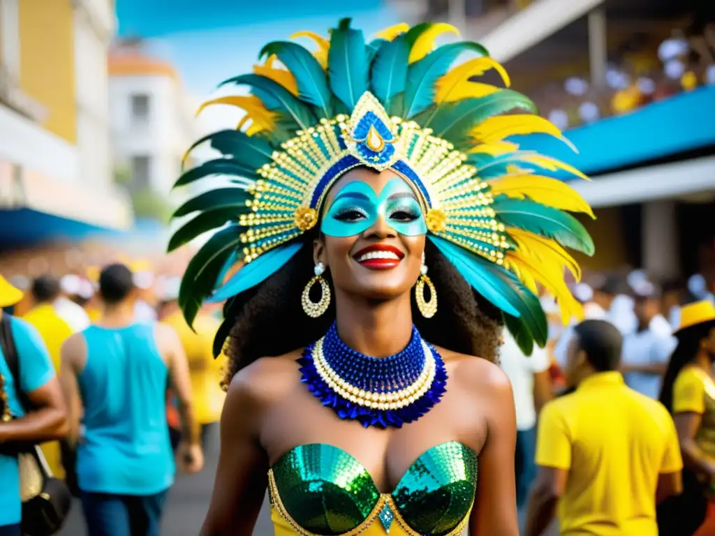 Carnaval de Río: una explosión de color y pasión en las calles de Brasil durante las celebraciones del Carnaval