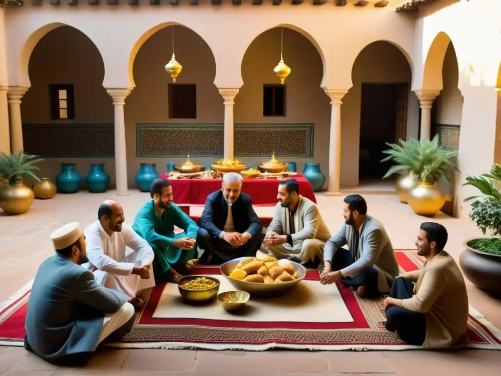 Colorida celebración Eid alFitr en Argelia con familias, tradiciones y paisajes impresionantes