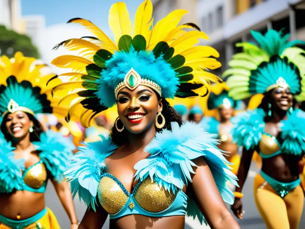 Desfile del Carnaval de Río: color, pasión y vibrante energía en Brasil