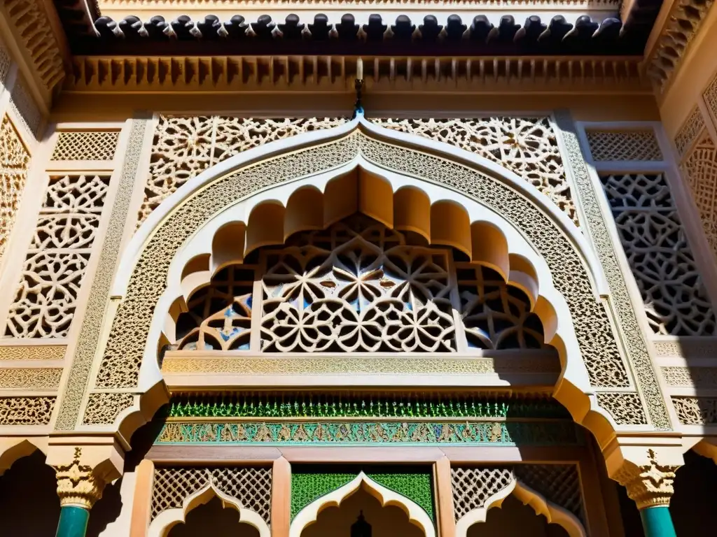 Detalle impresionante de la Alhambra en Granada