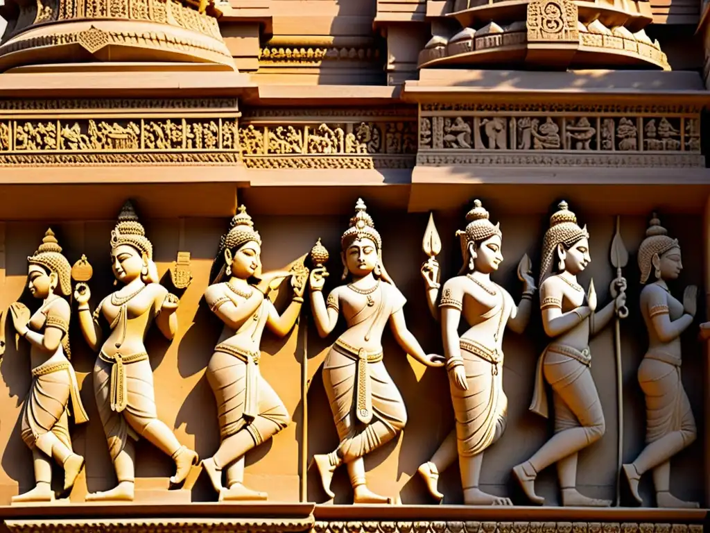 Detalles sensuales y arte erótico en templos hindúes: esculturas de amor y espiritualidad en Khajuraho