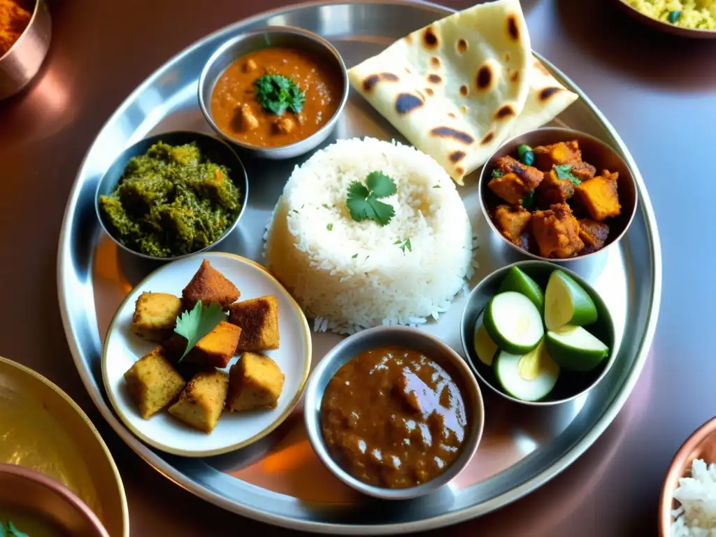 Un festín de colores y sabores: Arte del Prasadam en festivales hindúes, una explosión visual de la exquisita comida india