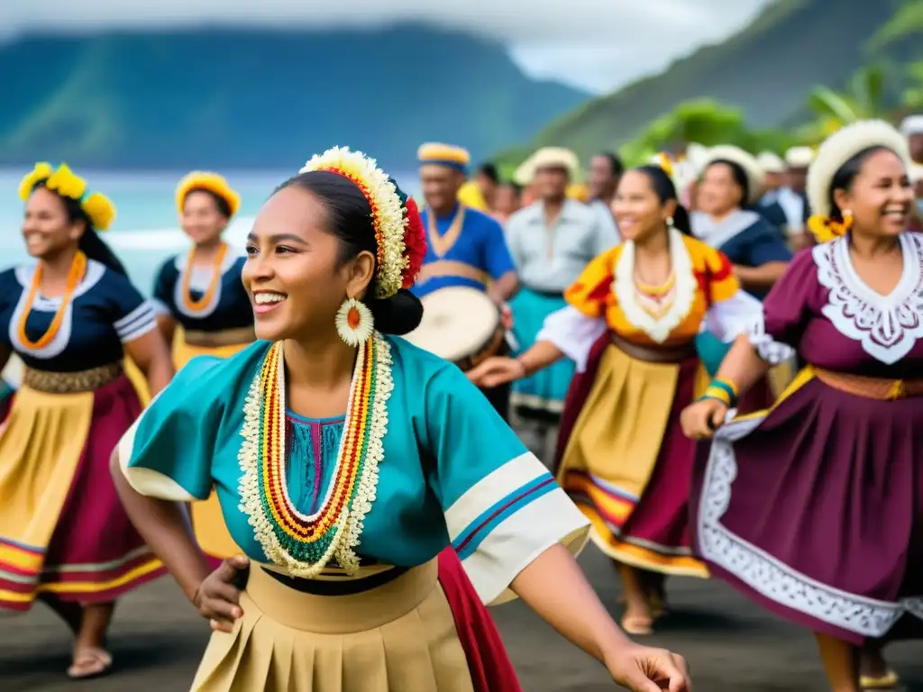 Grupo diverso celebra tradiciones culturales y lingüísticas del Pacífico postcolonización