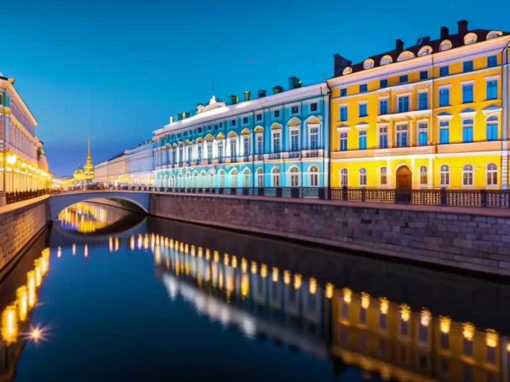 Las mágicas Noches Blancas de San Petersburgo, Rusia, iluminan los históricos canales y palacios con su encanto nocturno