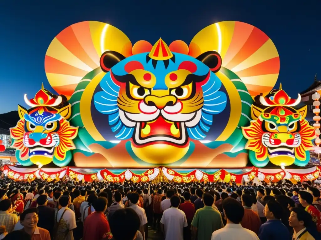 Comparación de Nebuta Matsuri y Neputa Matsuri con sus diferencias en detalles y ambiente festivo japonés