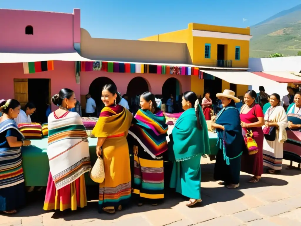 Un mercado lleno de color en Oaxaca, México