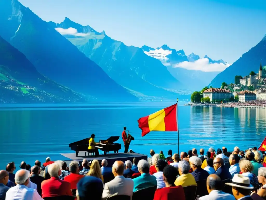 Multicultural Festival de Jazz Montreux: Unión de culturas en el escenario junto al lago y los Alpes suizos