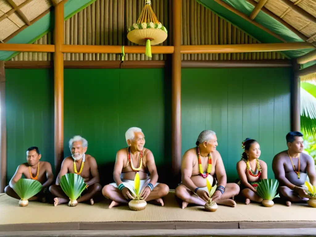 Sakau: ceremonia espiritual en Pohnpei