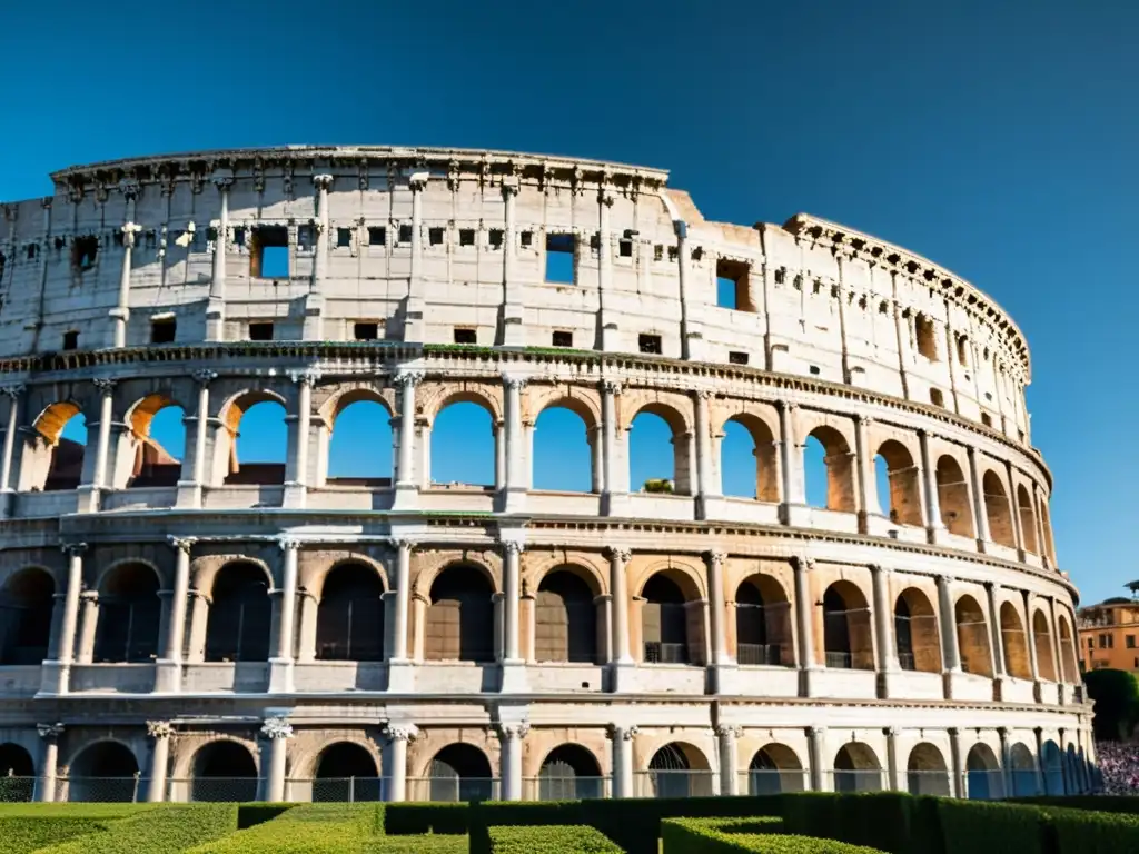 Viaje histórico al Coliseo Romano, capturando su grandeza arquitectónica y riqueza cultural