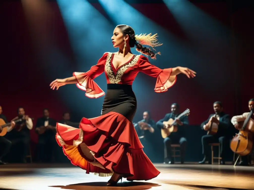 'Vibrante actuación de flamenco en Andalucía captura la pasión cultural del baile español'