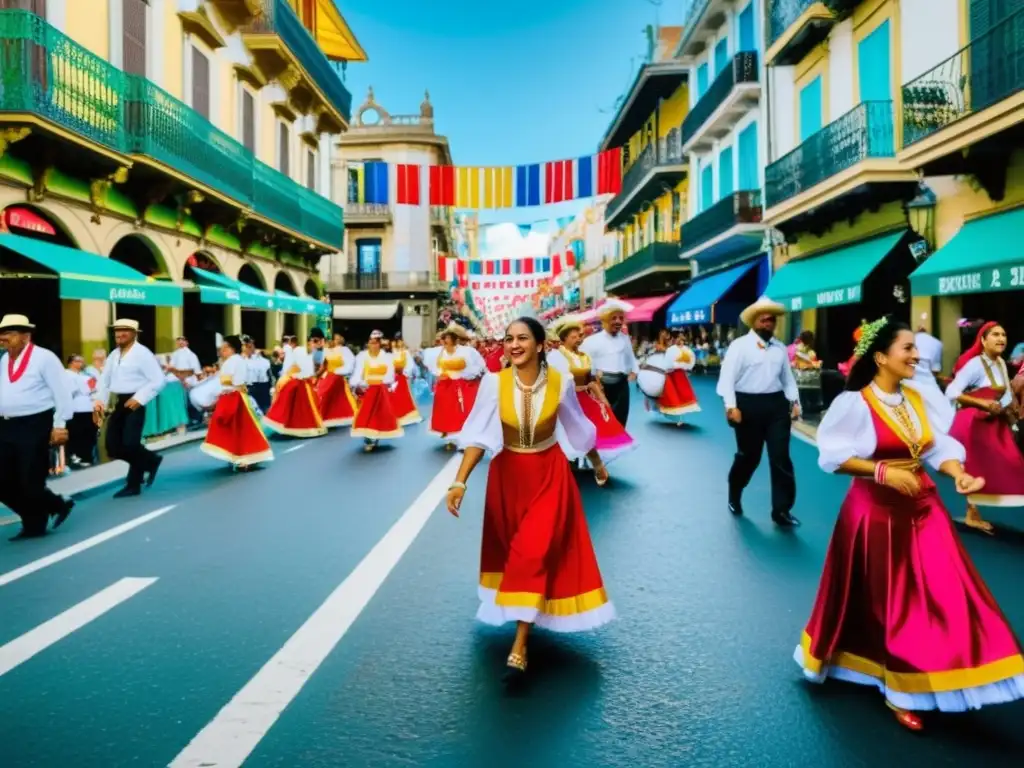 Vibrante celebración de las Fiestas de la Calle San Sebastián en Puerto Rico, con música, baile, artesanía y alegría de locales y turistas