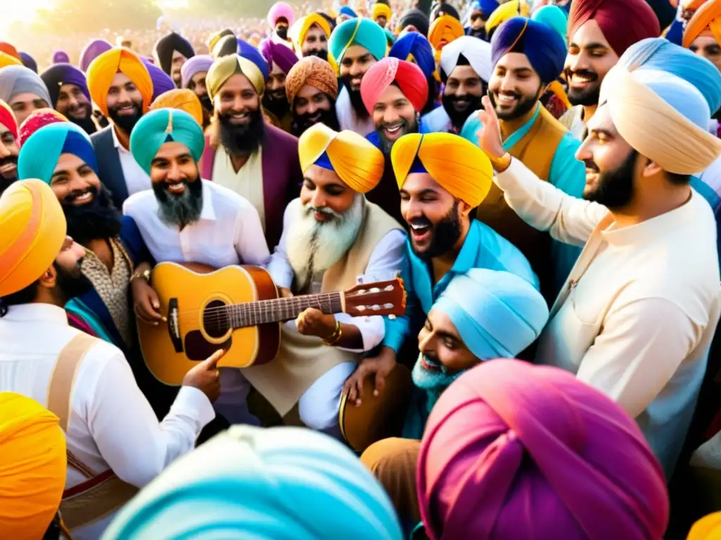 Vibrante festival Sikh: influencia de los Sikhs en festivales, tradición, unión y alegría