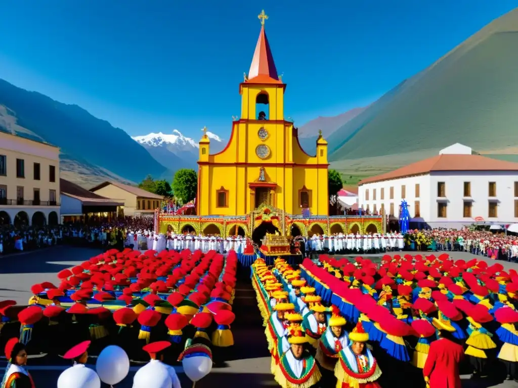 Vibrante celebración en La Fiesta de San Sebastián Yumbel Chile, con coloridos trajes y devoción centenaria